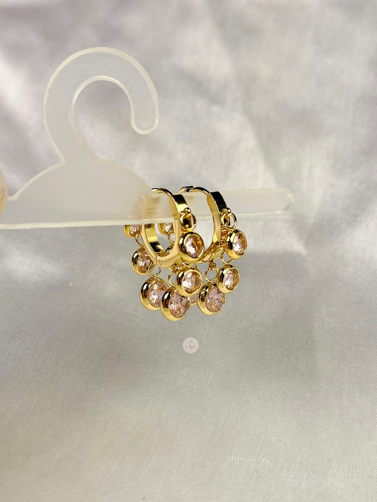Blush Crystal Earrings