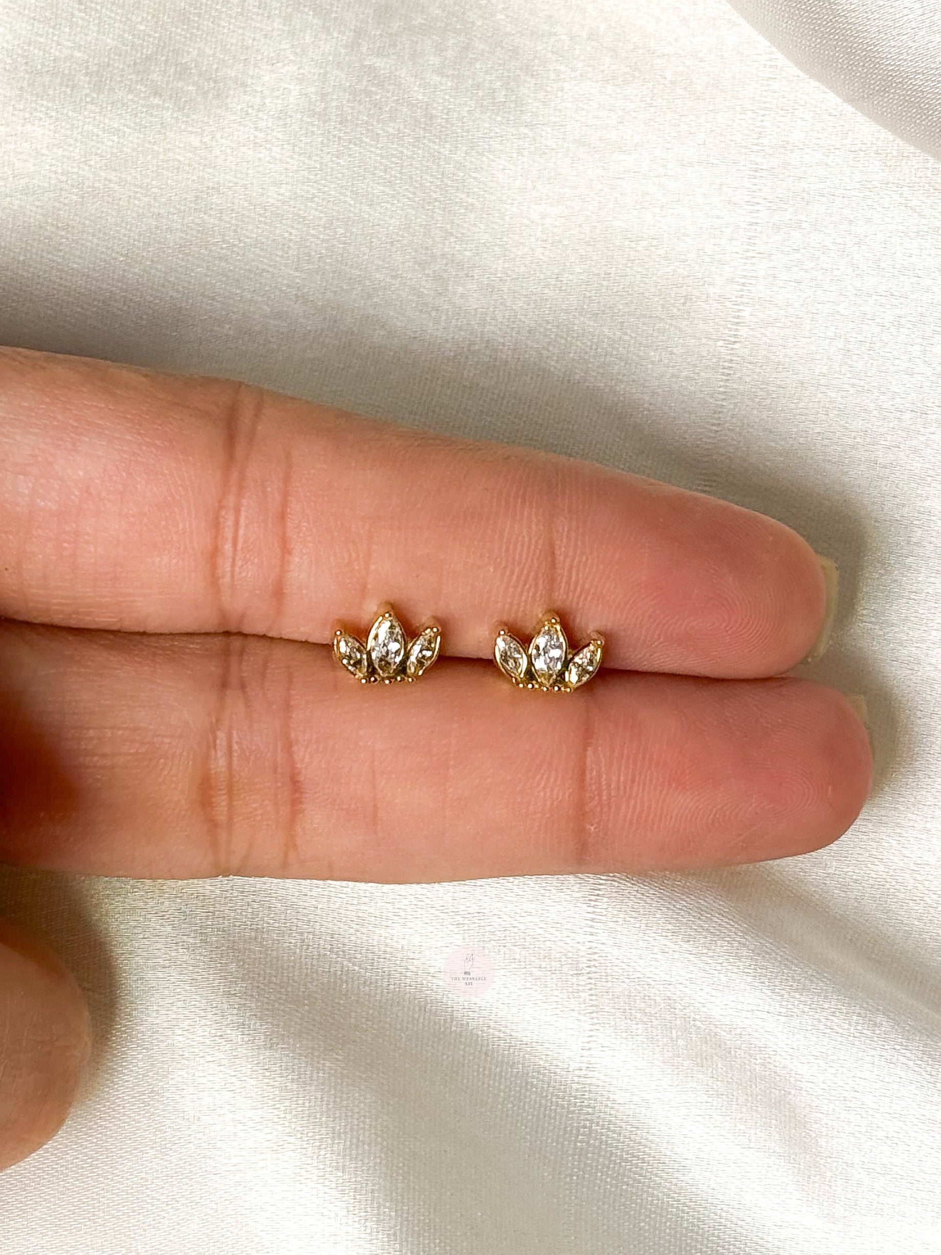 Petal Bloom Ball Back Studs