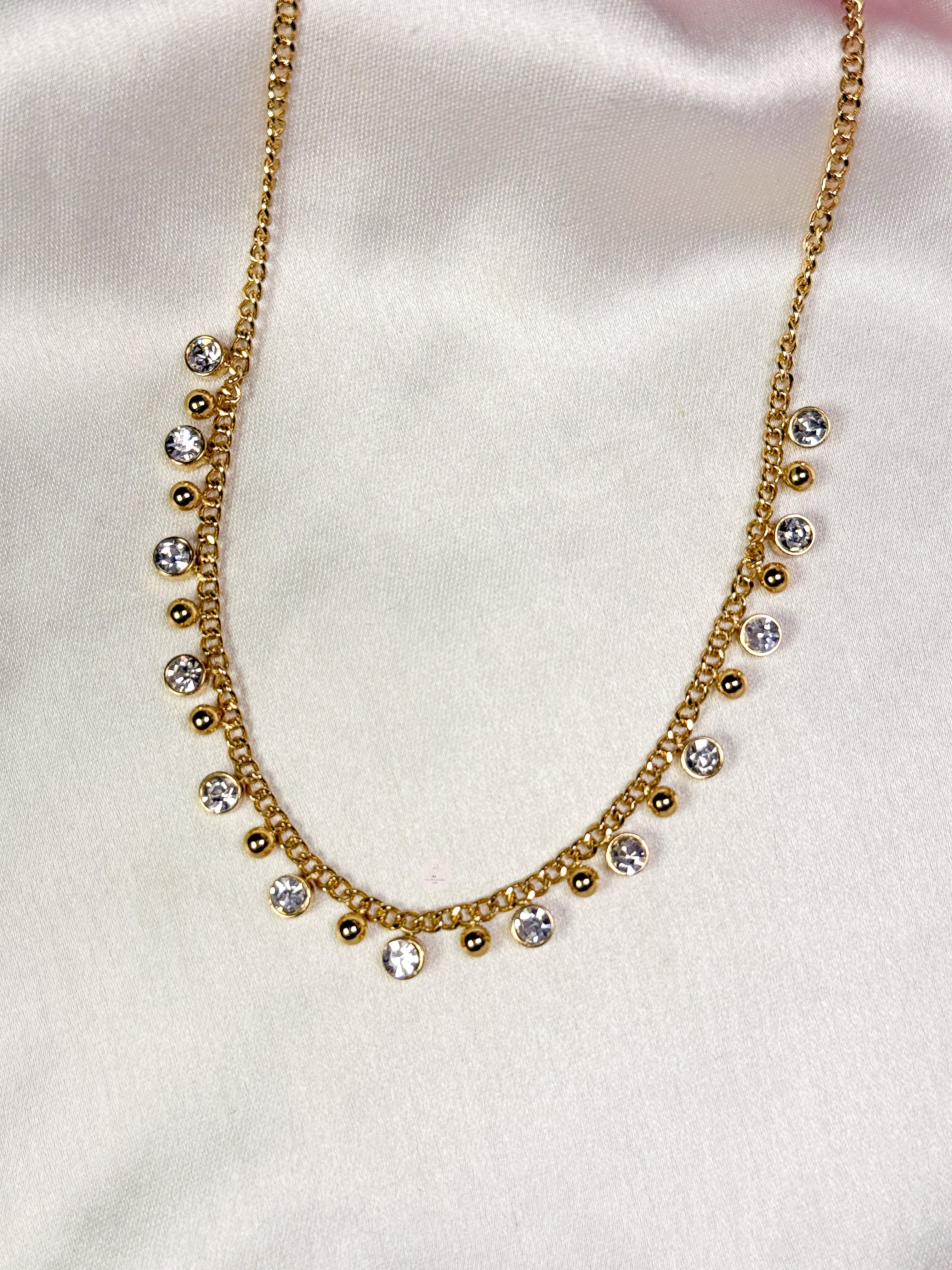 Starlit Drape Necklace