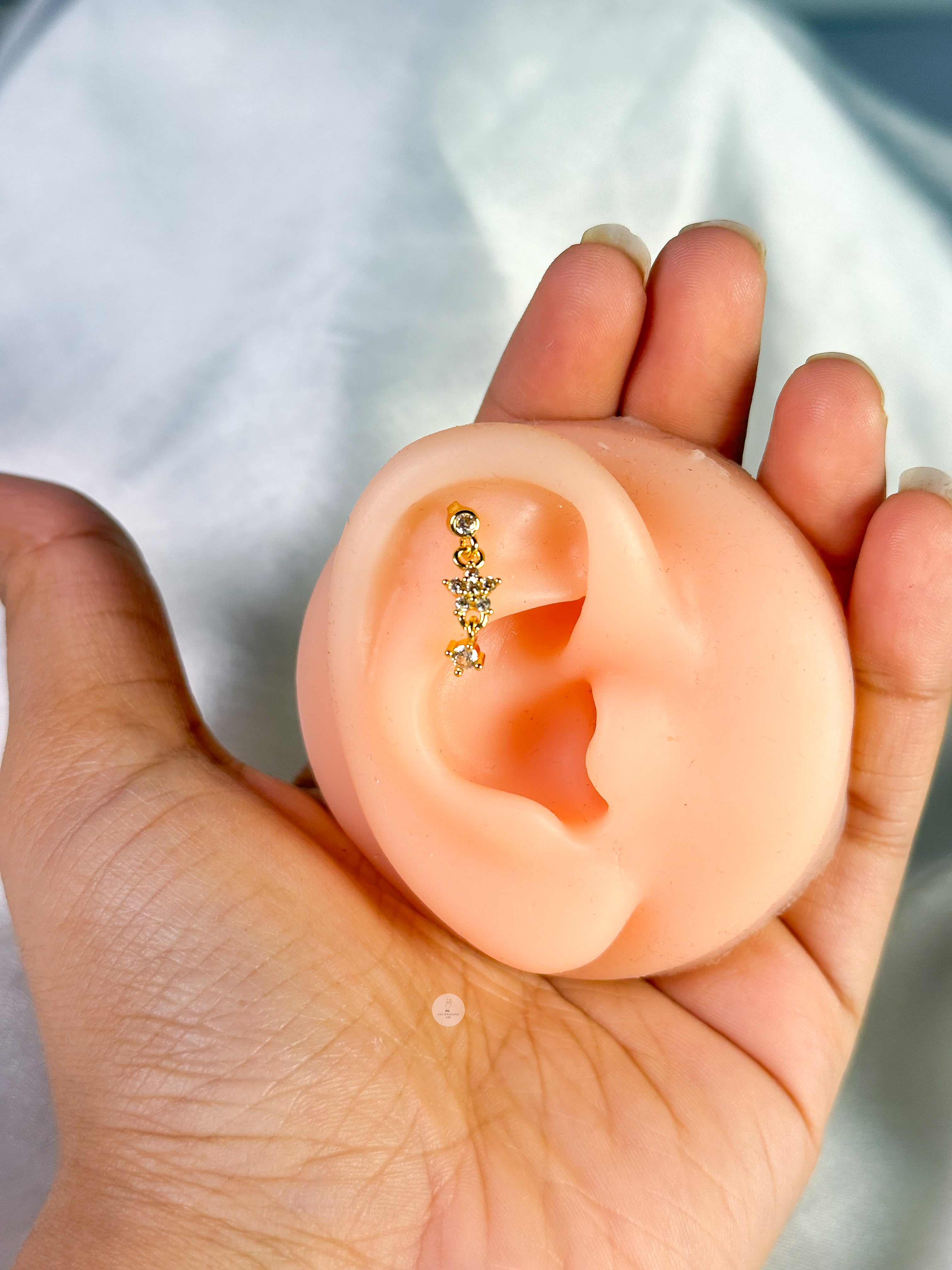 Twinkle Star Ball Back studs