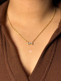Minimal Bow Necklace
