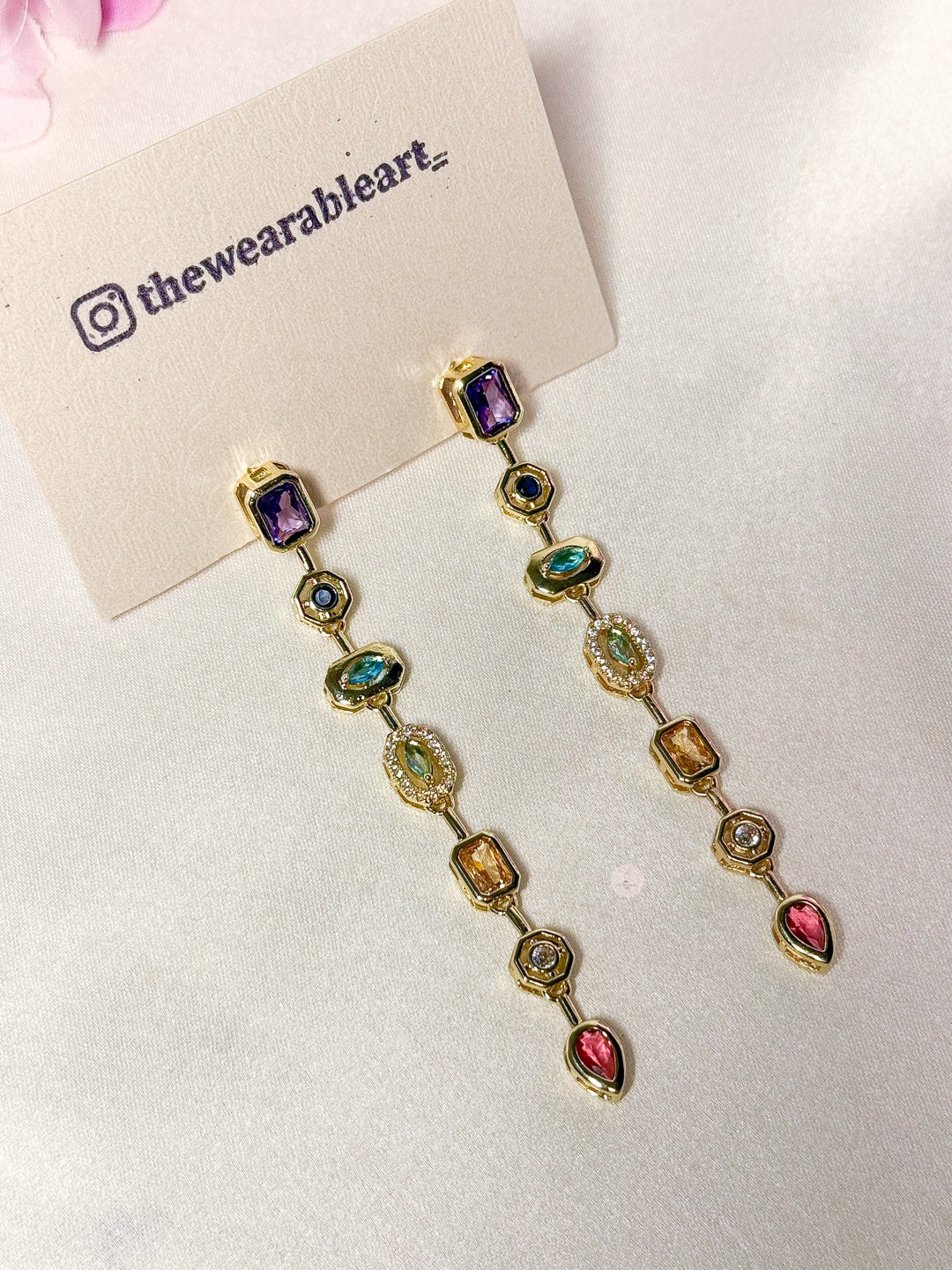Crystal Drop Earrings