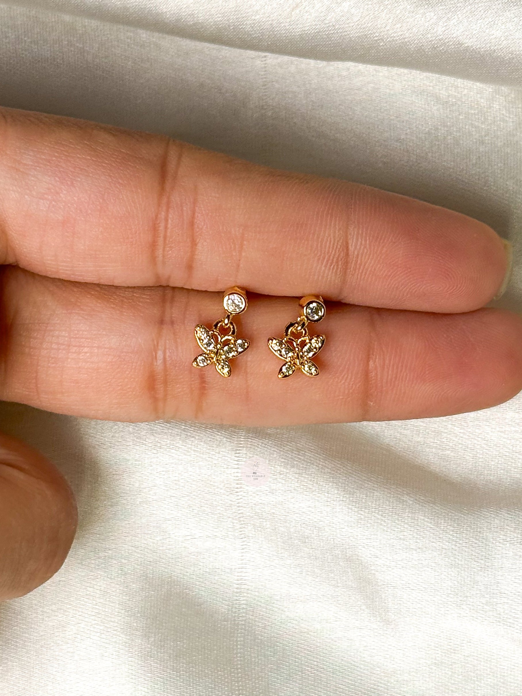 Butterfly Ball Back studs