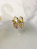 Lilac Blush Crystal Earrings