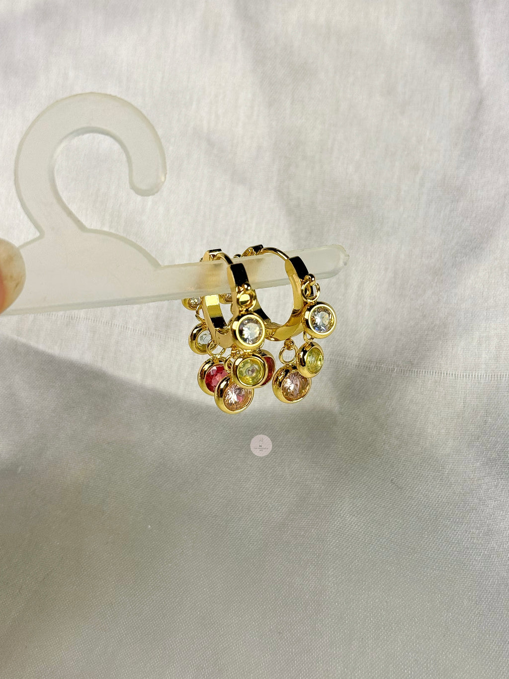 Multicolor Crystal Earrings