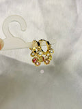 Multicolor Crystal Earrings