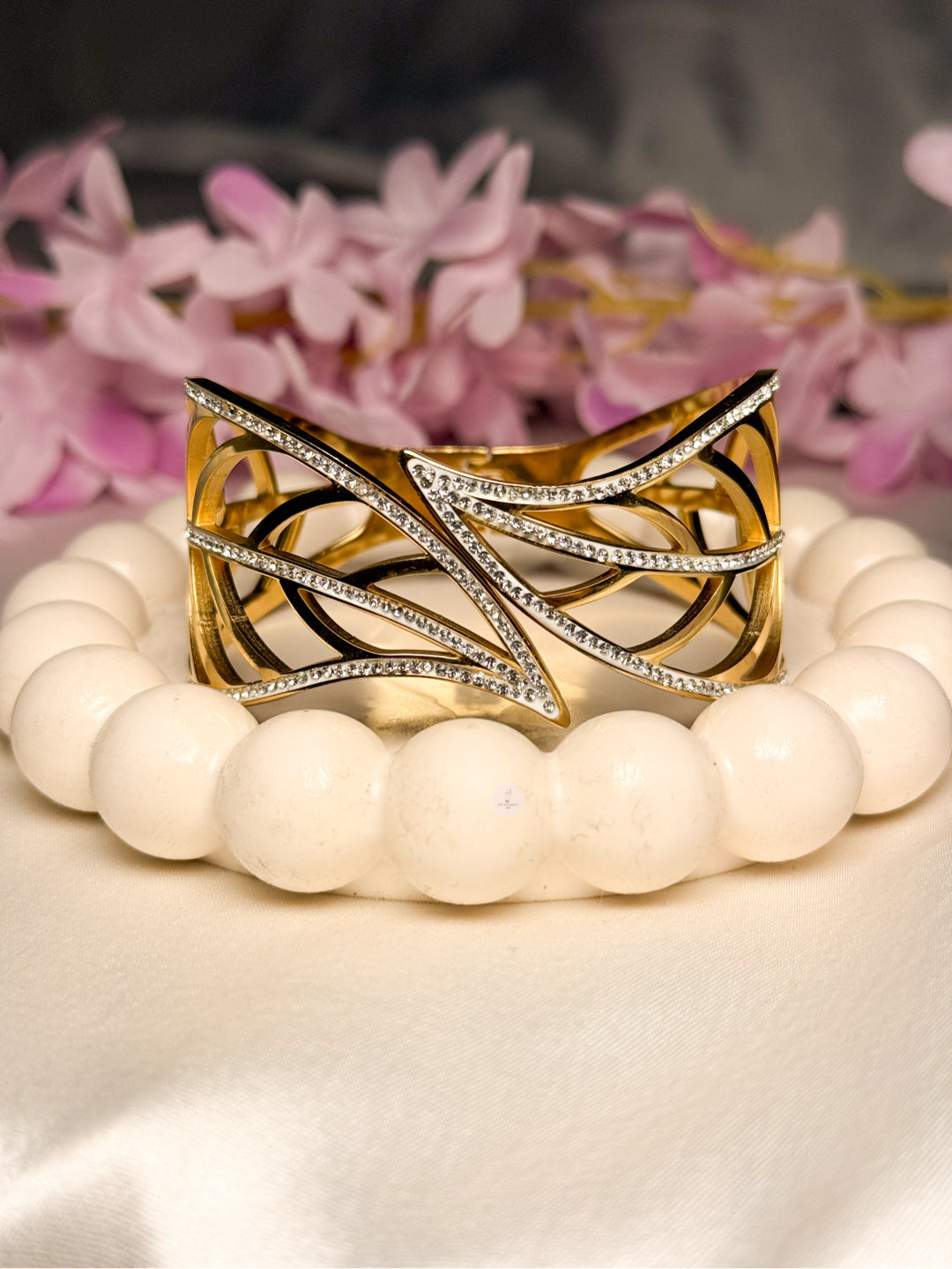 Diamond Leaf Bracelet