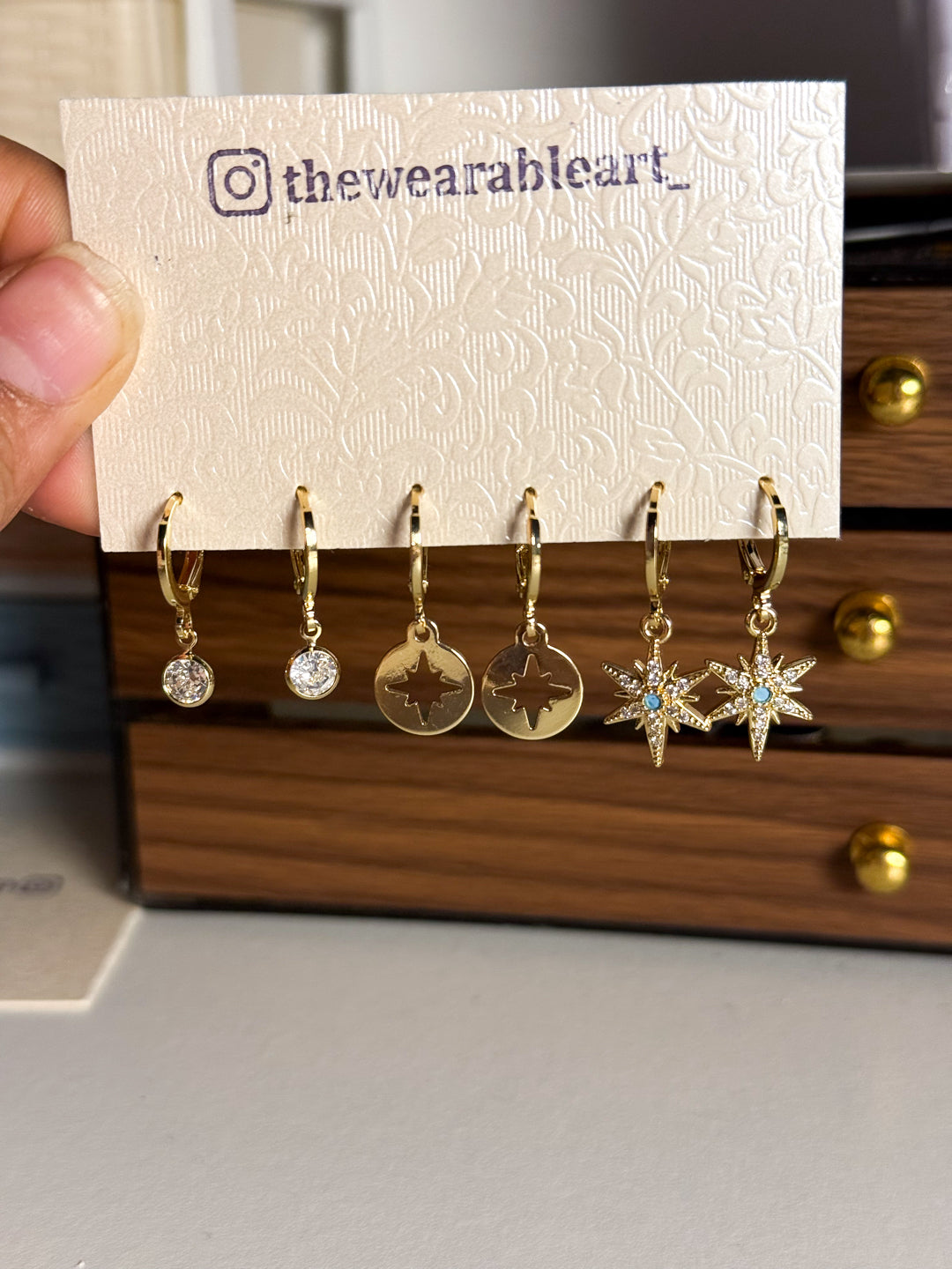 Star Stack Earrings