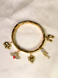 Cherry Italian Charm Bracelet