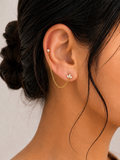 Petal Chain Earrings