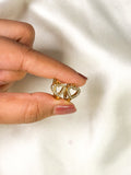 Heart Mini Hoops