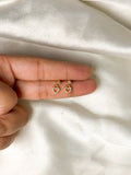 Cute Heart Ball Back Studs
