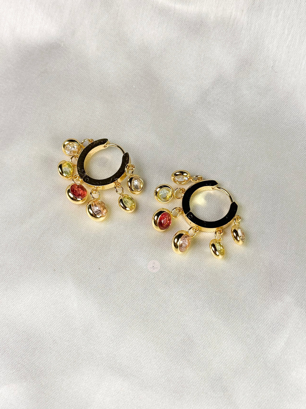 Multicolor Crystal Earrings