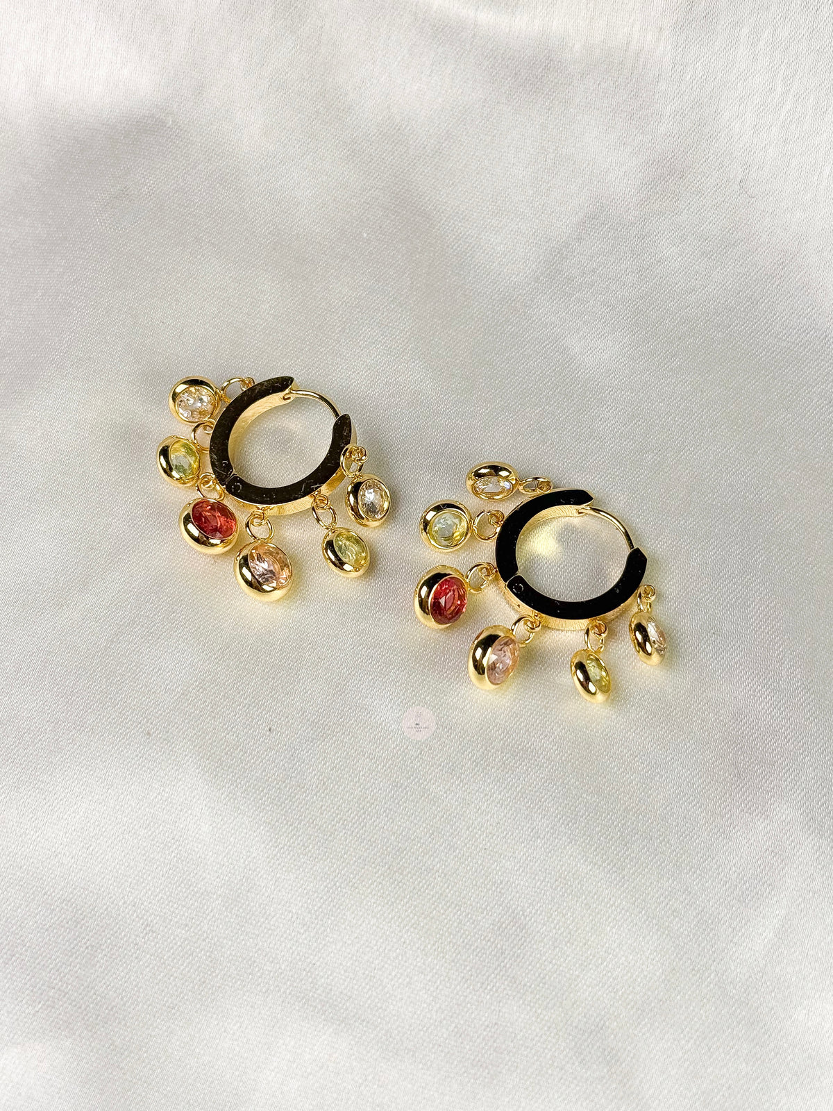 Multicolor Crystal Earrings