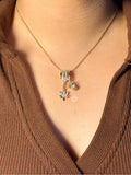 Leaf Charm Necklace