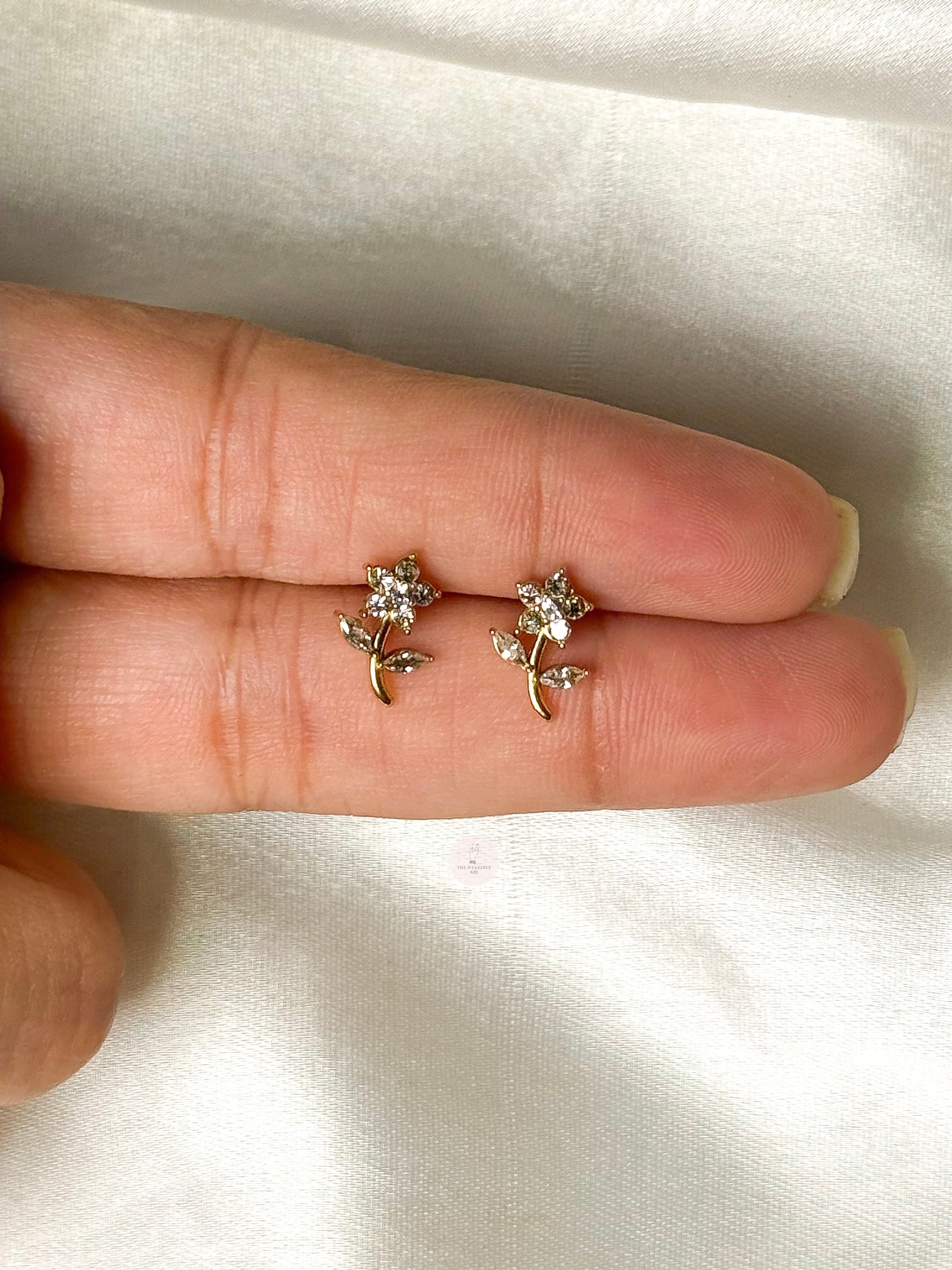 Sakura Bloom Ball Back Studs