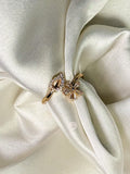 Leafy Floral Ring