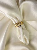 Bow Diamond Ring Stack