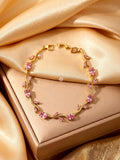 Blush Pink Tulip Bracelet