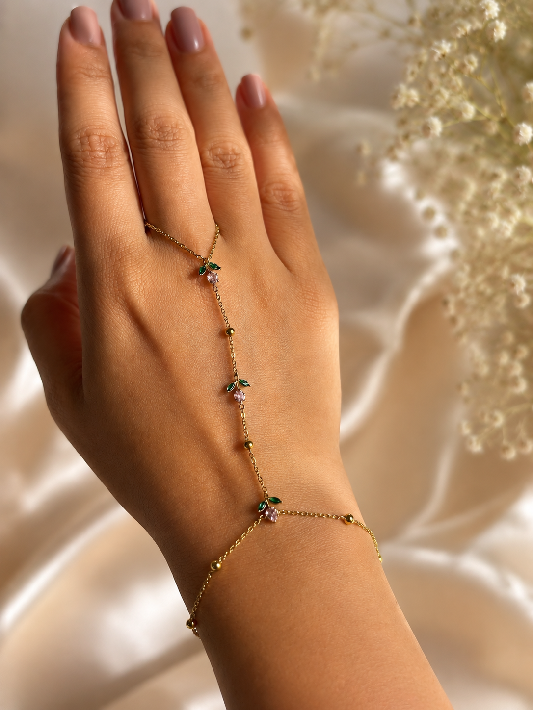 Tulip Hand Chain