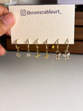 Butterfly Stack Earrings