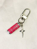Pink Monster Keychain