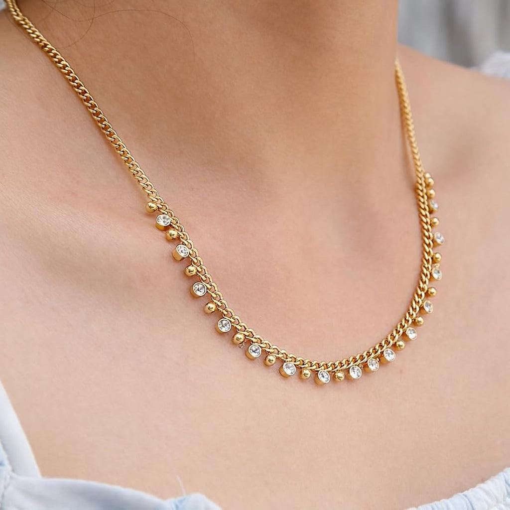 Starlit Drape Necklace