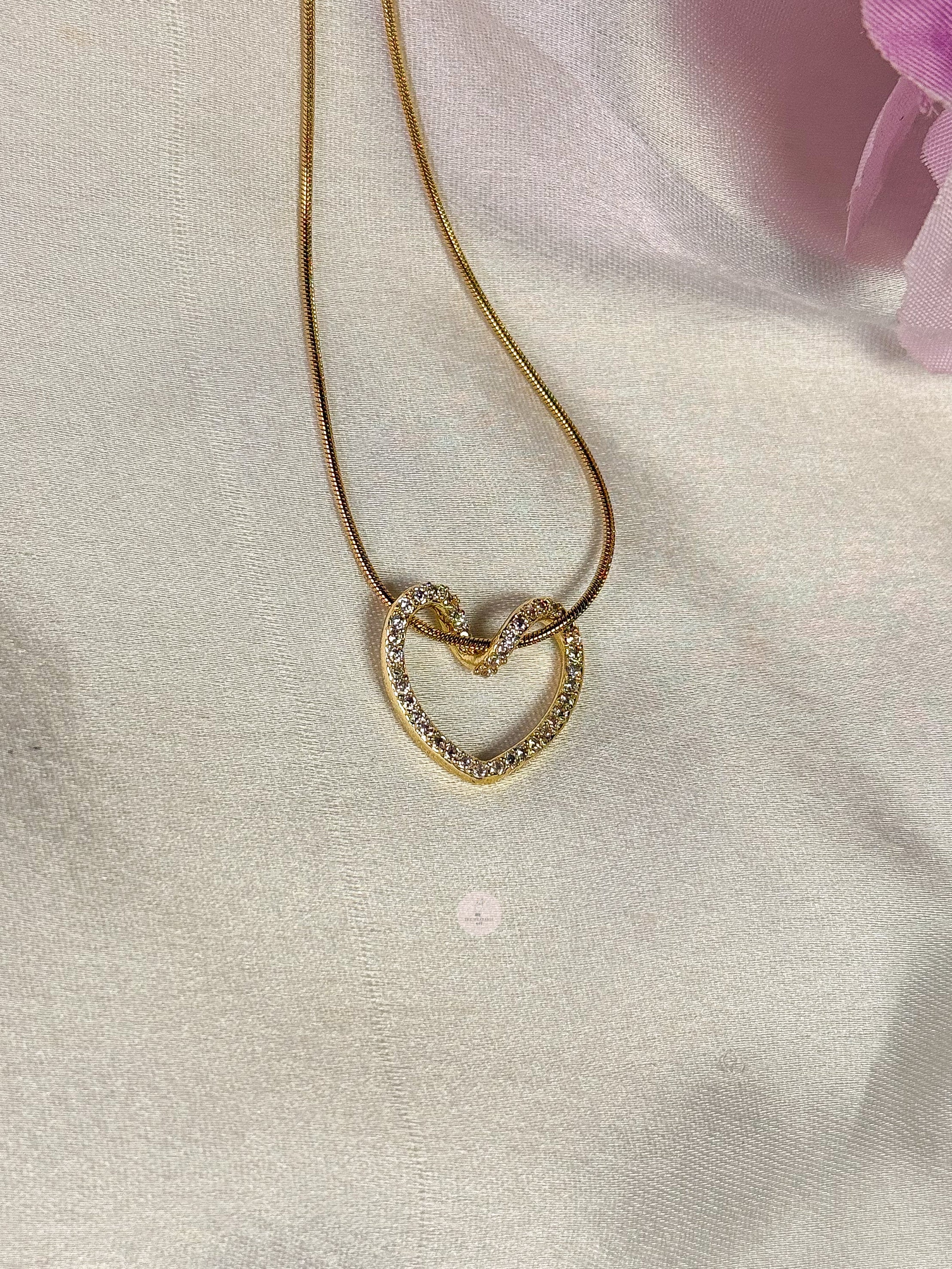 Sparkle Heart Necklace