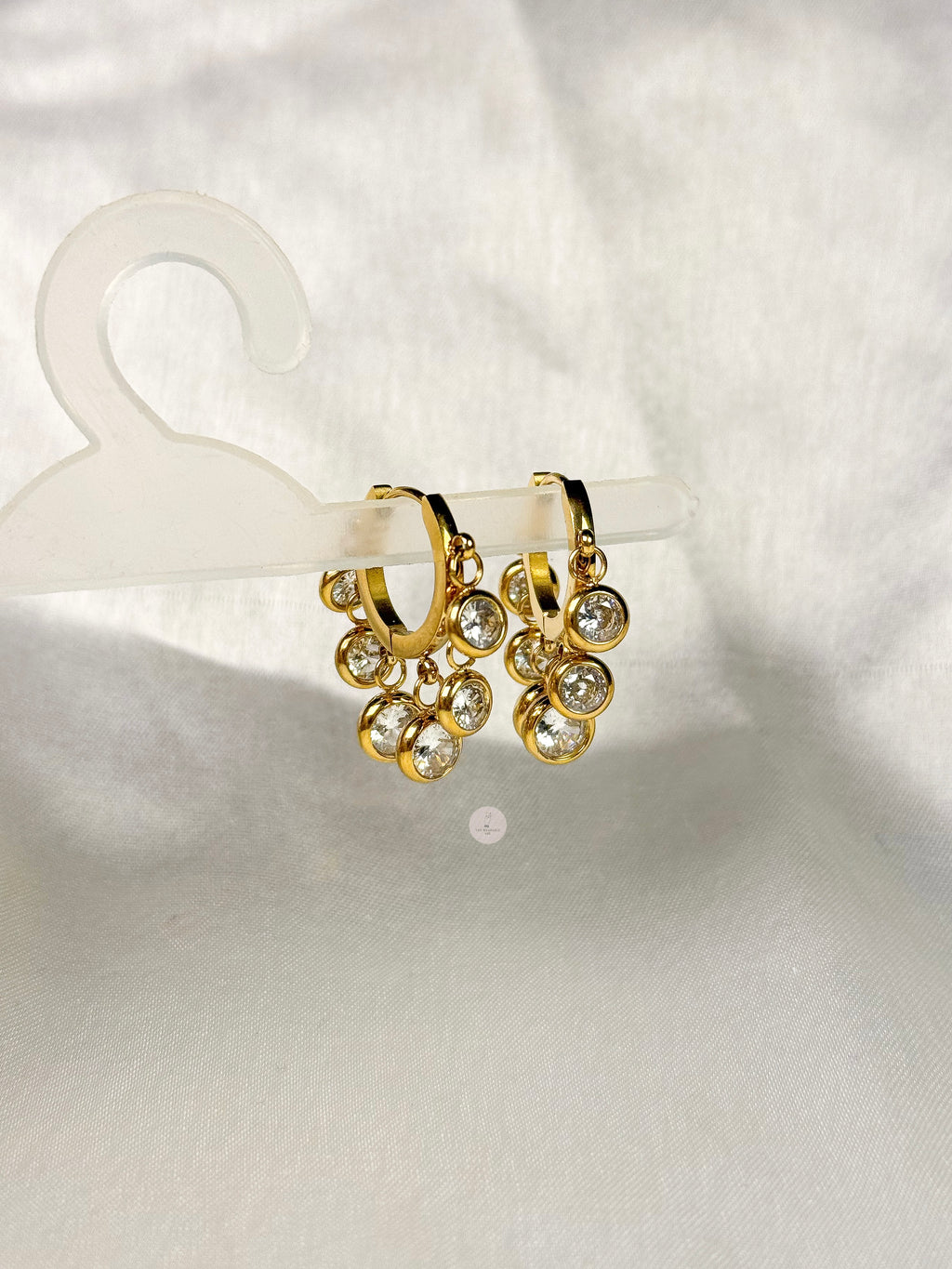 Ivory Crystal Earrings