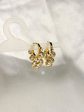 Ivory Crystal Earrings