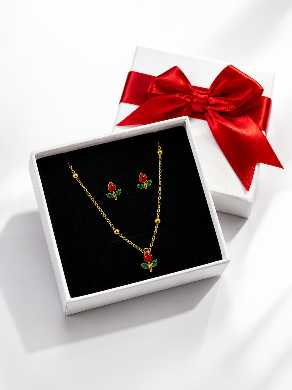 Red Tulip Gift Set