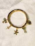 Dragonfly Italian Charm Bracelet