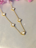 White Clover Necklace