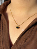 Black Heart Necklace
