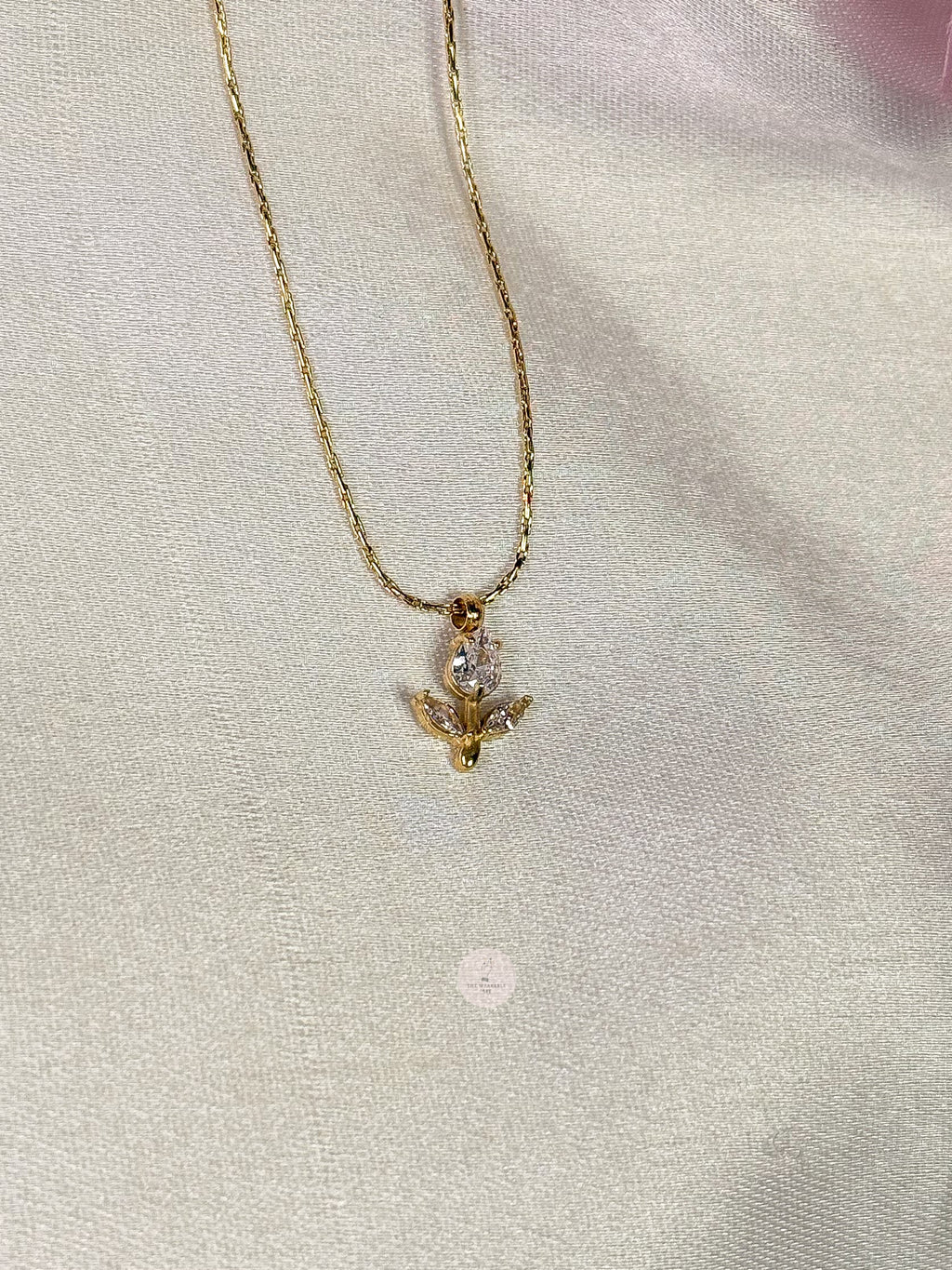 Ivory Tulip Necklace