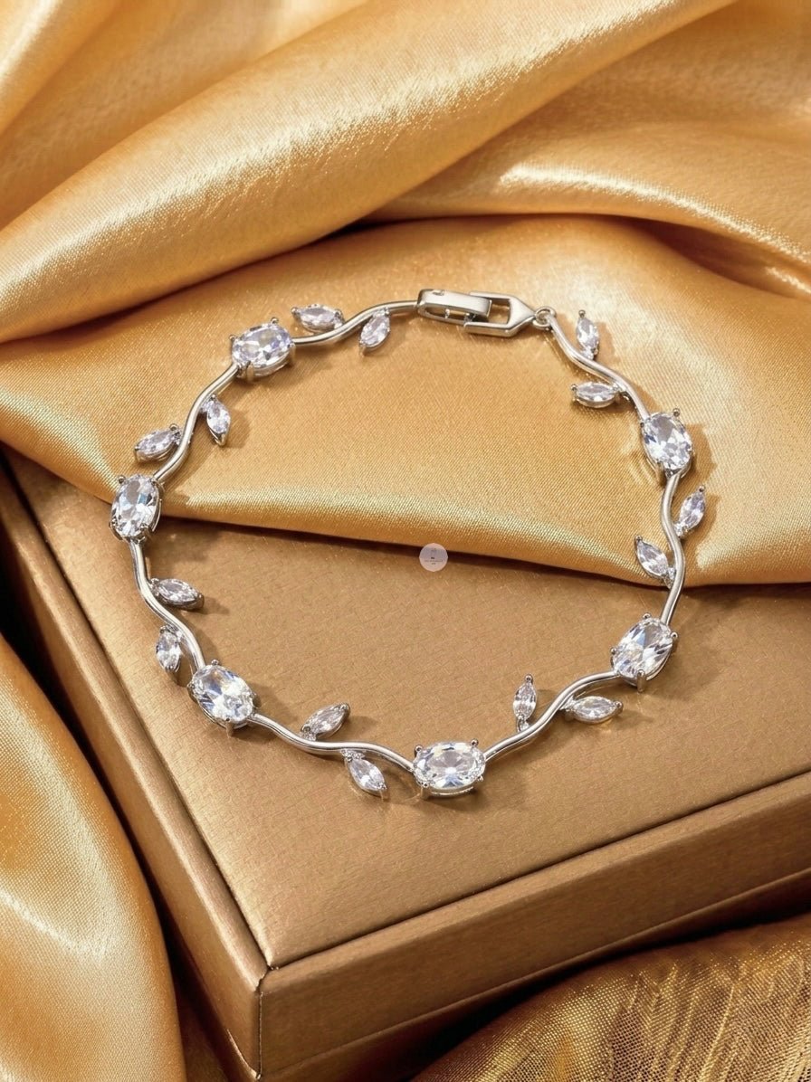 Silver Tulip Bracelet