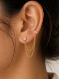 Double chain piercing