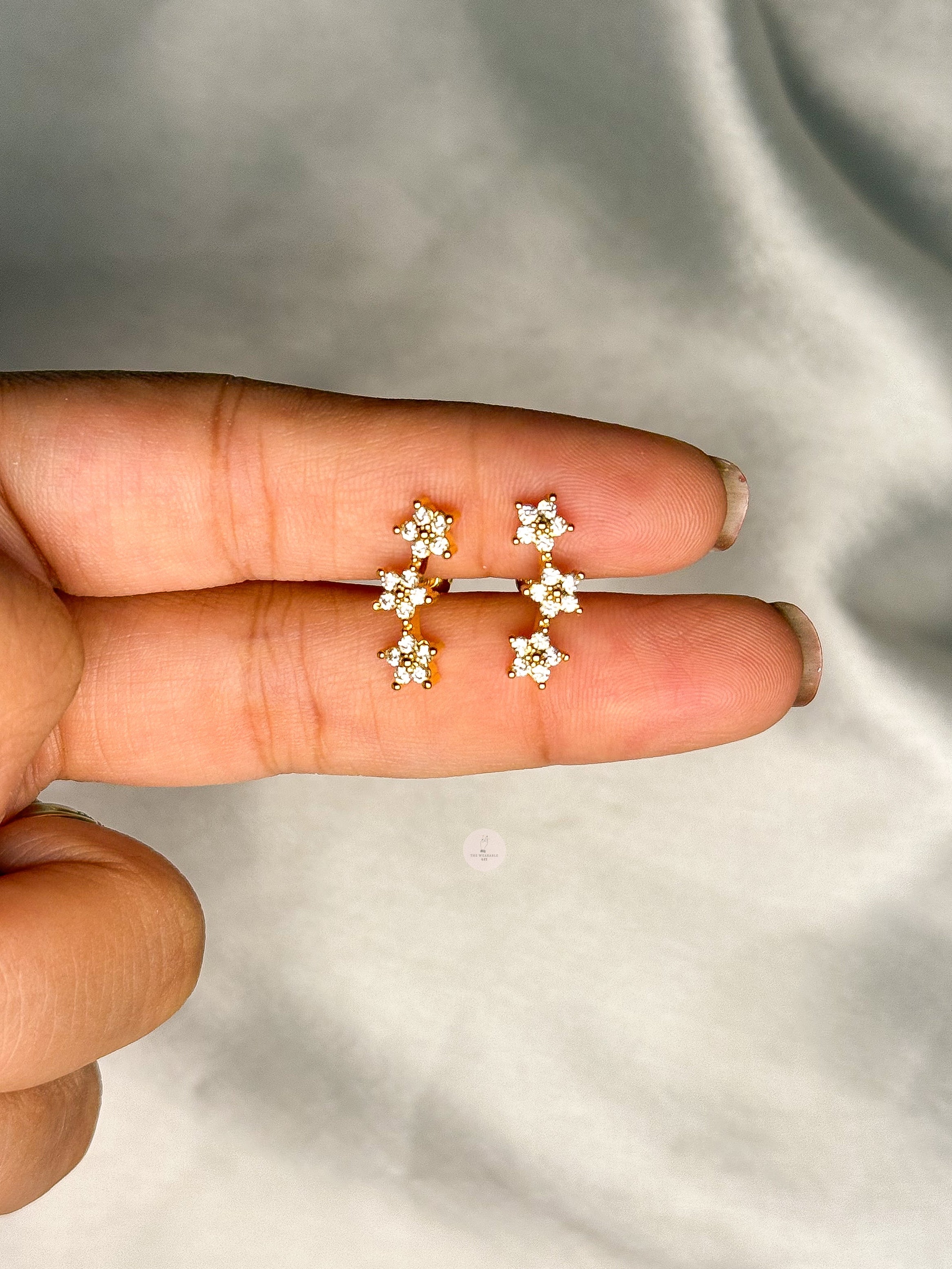 Three Bloom Studs