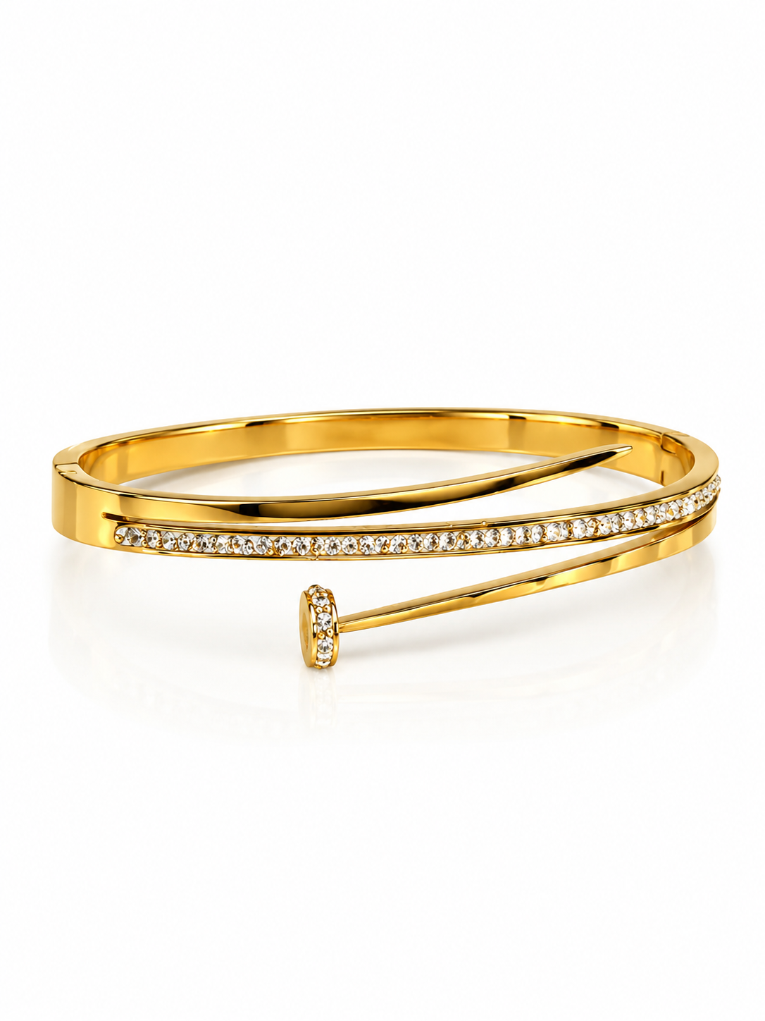 Nail Diamond Bracelet