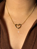 Golden Heart Necklace