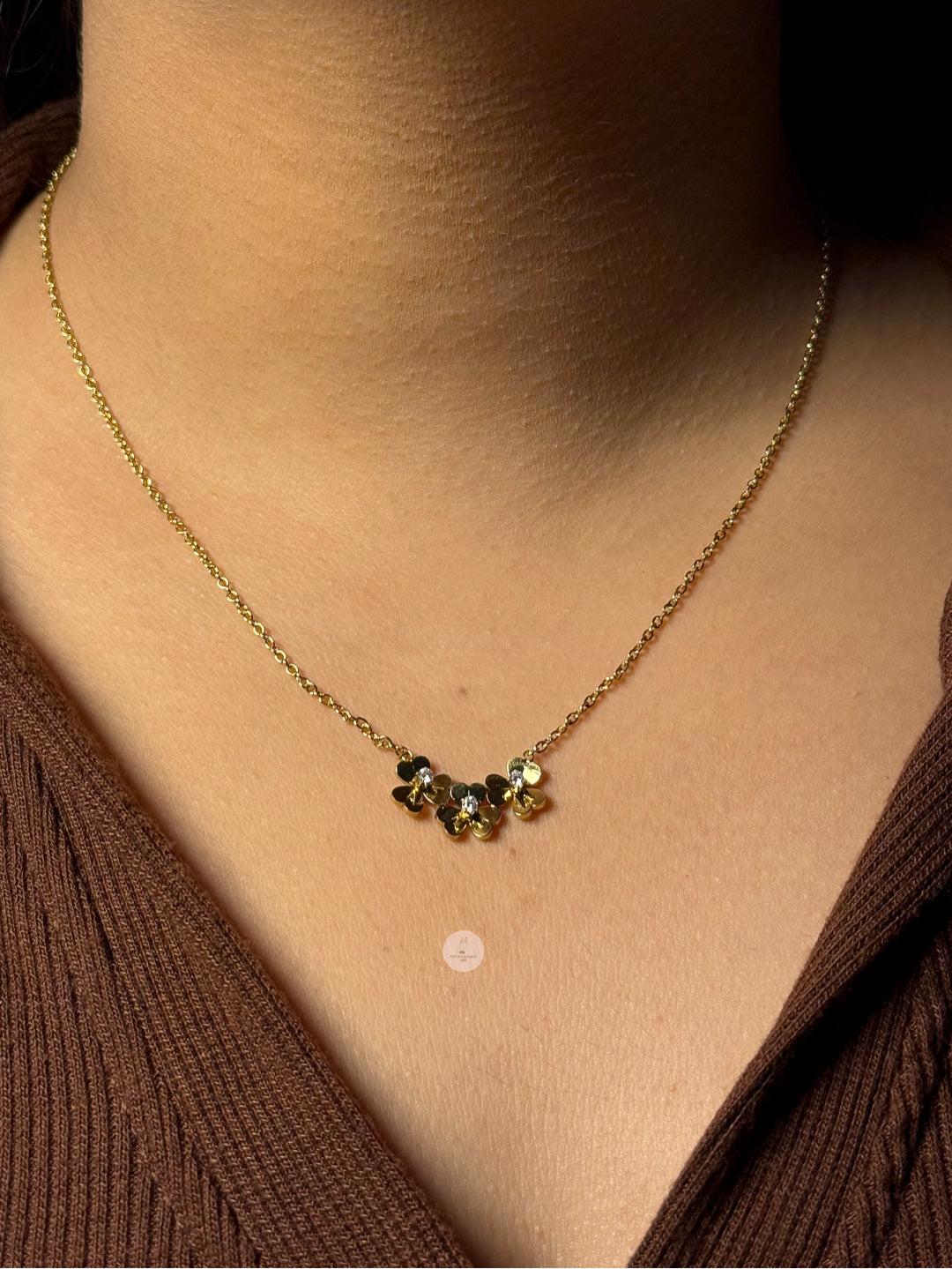 Floral Charm Necklace