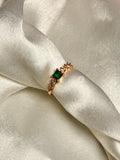 Emerald Rosegold Ring
