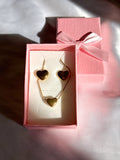 Gold Heart Gift Set