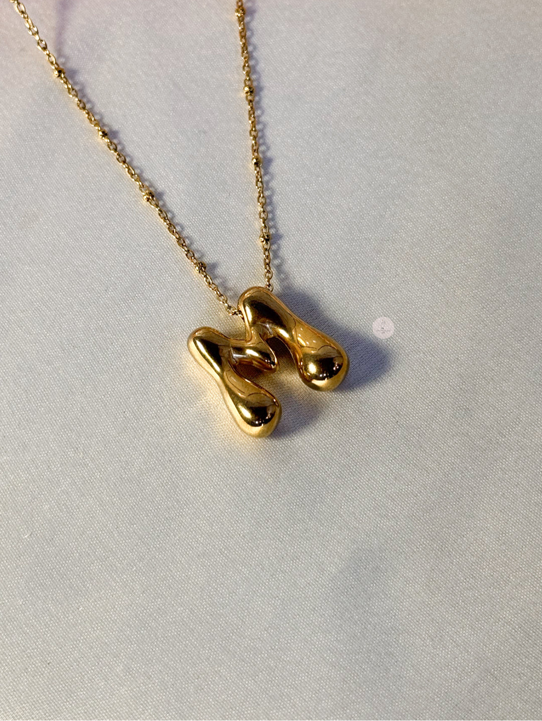 Bubble Letter Necklace