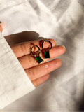 Emerald Drop Earrings